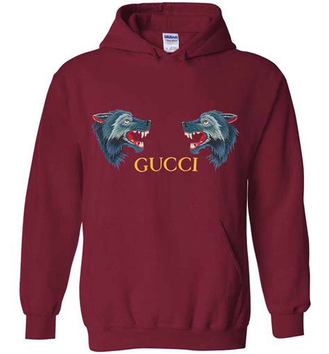 wolf gucci hoodie|gucci dragon hoodie.